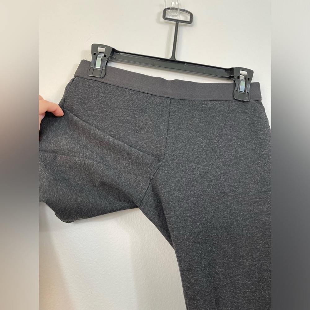 J. Crew Pixie Pant Ponte Knit Seam Stretch Tapered Legging Charcoal Gray 4R - Picture 9 of 16